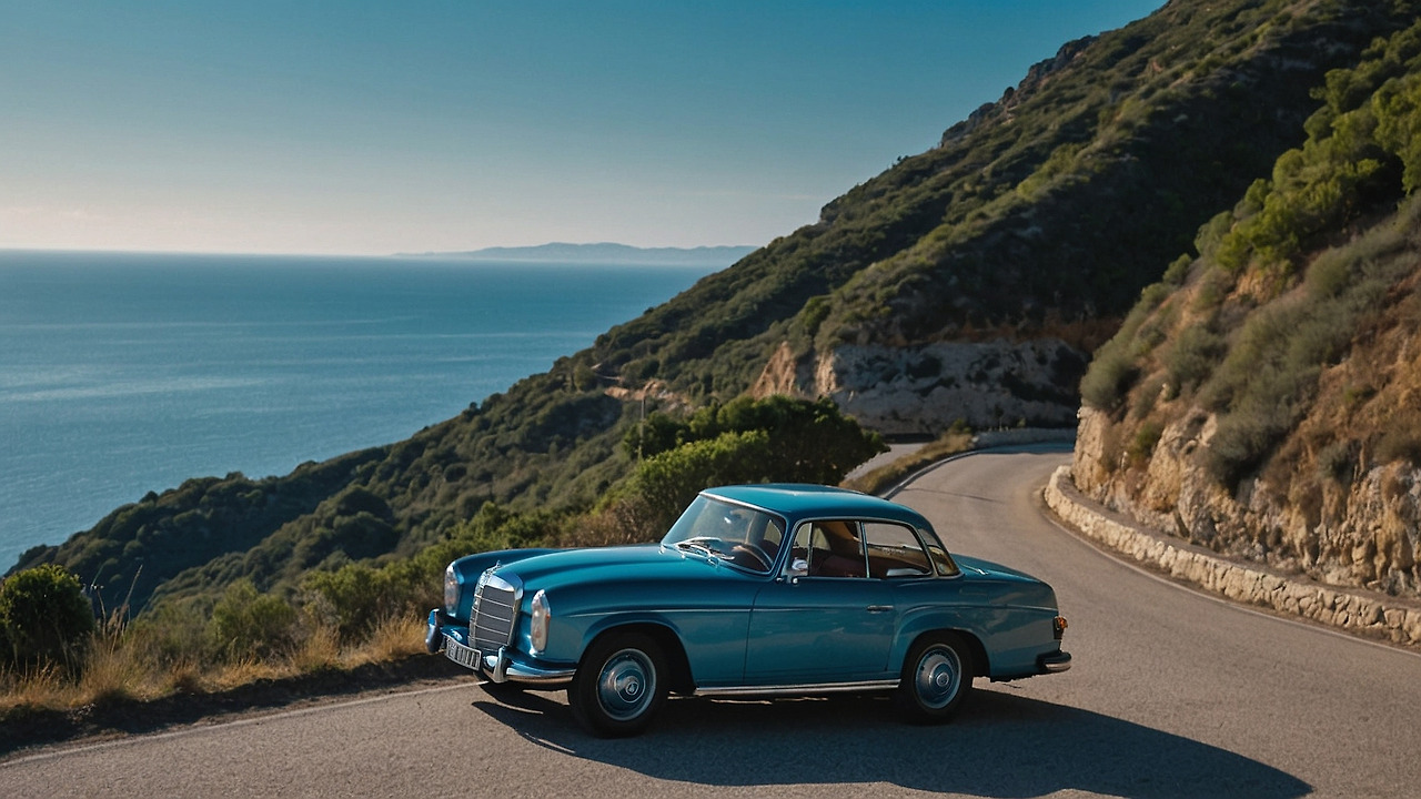 Default_There_is_a_road_on_the_hill_a_MercedesBenz_Classic_car_0.jpg