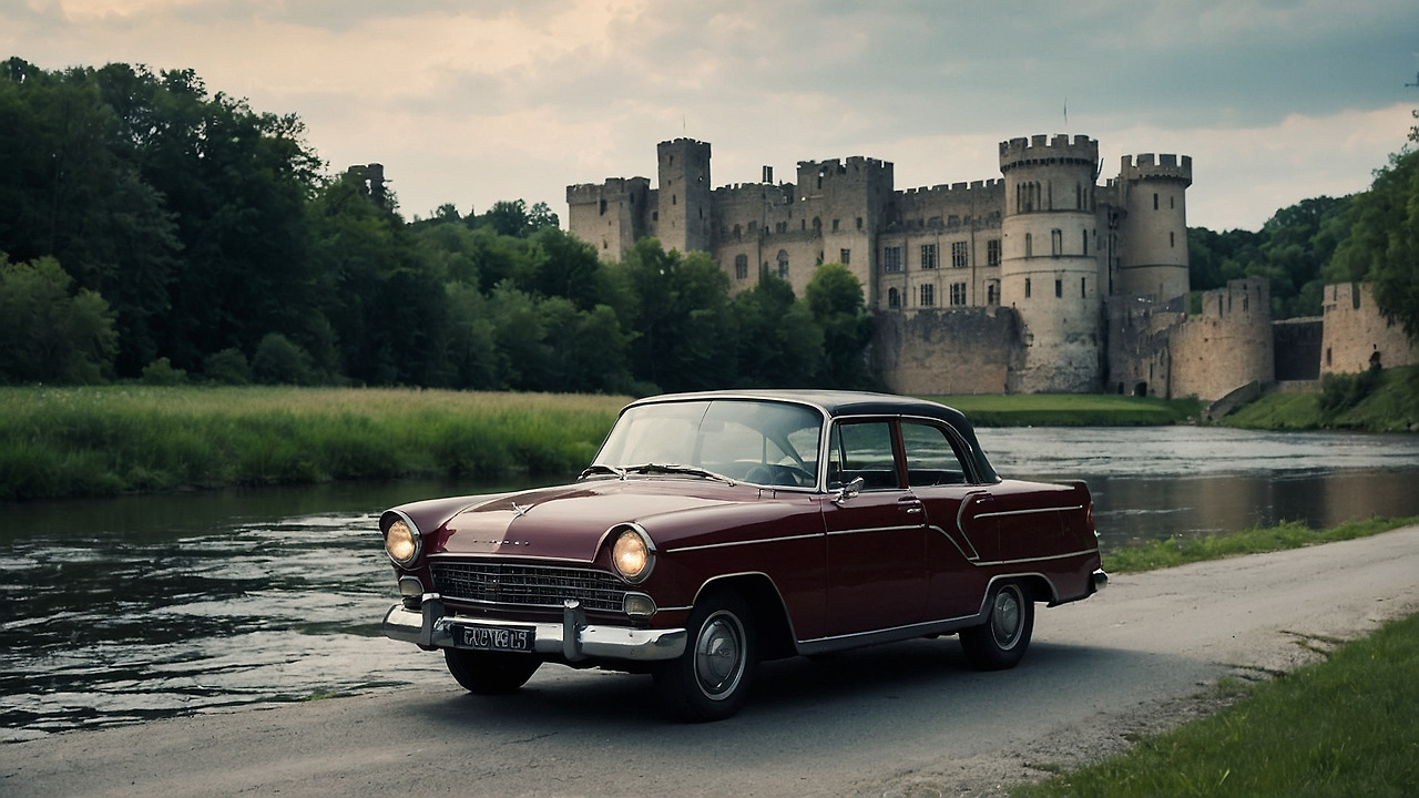 Default_classical_car_behind_river_and_castle_0.jpg