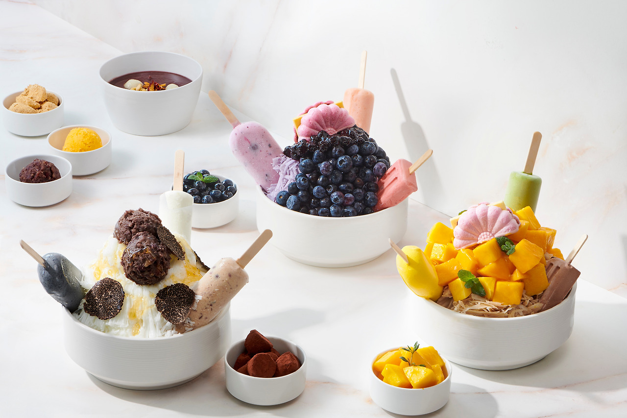 [르메르디앙 서울 명동] 르미에르_오솔레일 빙수 3종.jpg