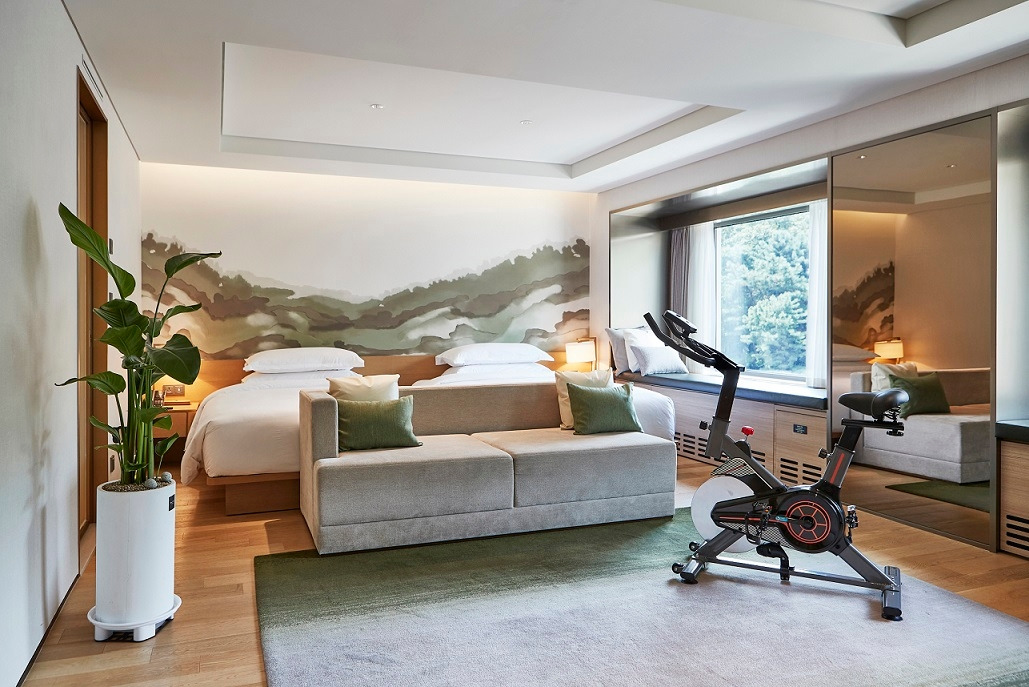 [워커힐] 워커힐 호텔앤리조트가 업계 최초로 오픈하는 비건(Vegan) 객실의 모습.jpg