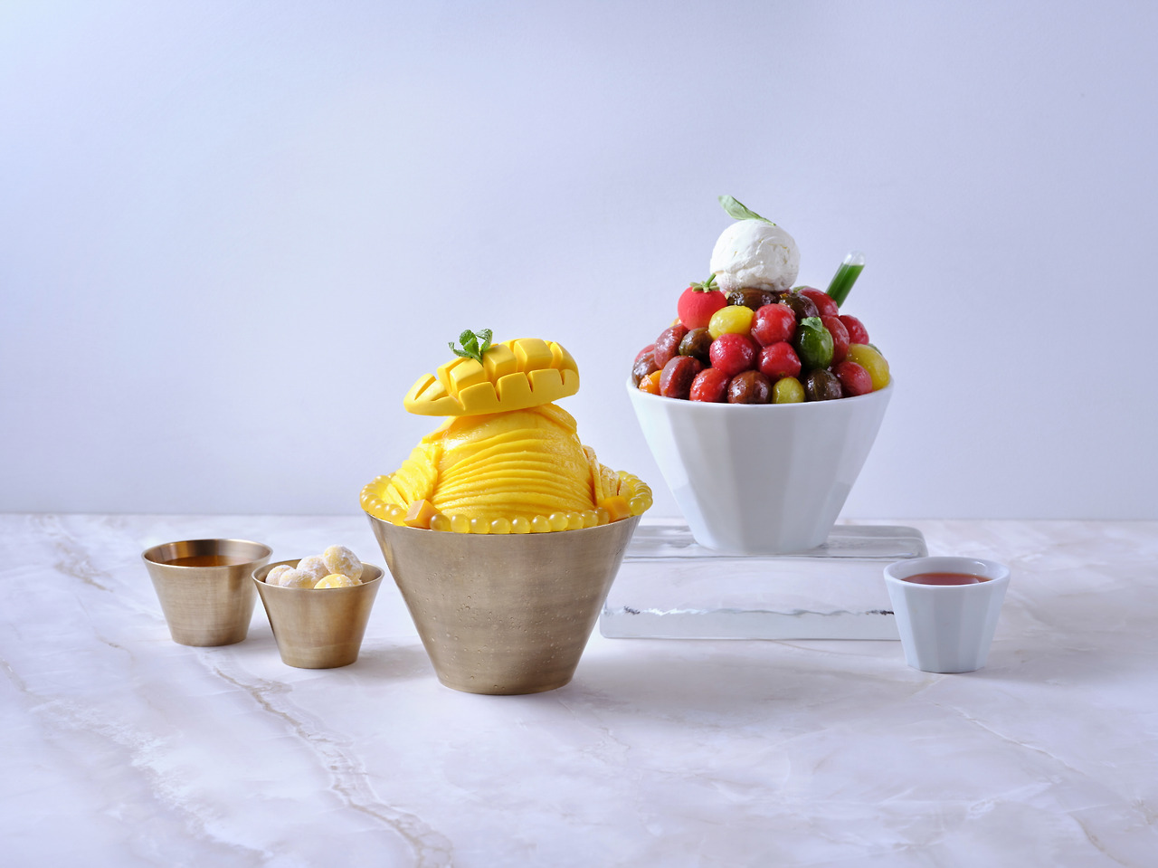 2. 인터컨티넨탈 코엑스 ‘망고 빙수’ 및 ‘토마토 빙수’.jpg