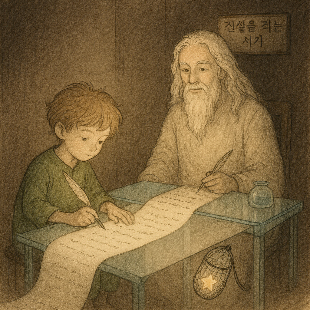 별을 줍는 아이