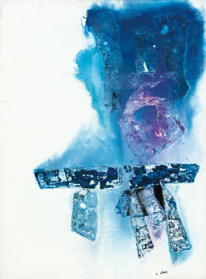 독백, 72.5x54cm, 캔버스에 유채, 1968.jpg