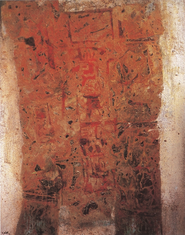 태양에비친허물어진고적, 160x130cm, 캔버스에 유채, 1965.jpg