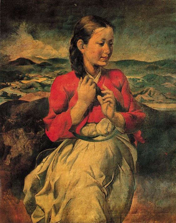 이쾌대 봄처녀 1940년대.jpg