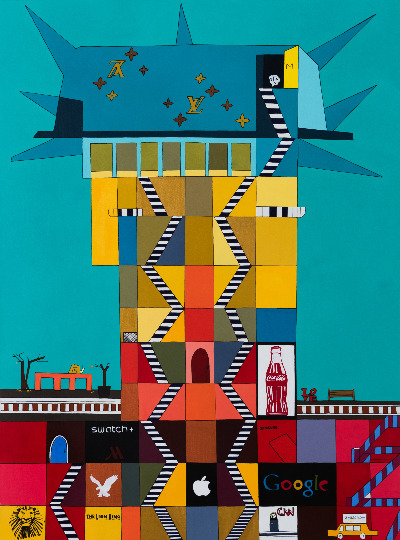 맨하탄씨_130.3X97.0 cm_ Mixed Media _ 2020.jpg