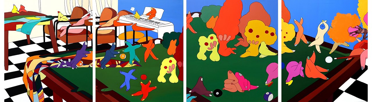 내-심장이-손톱만큼-자랐다-(파노라마)-각-72.7X60_ Acrylic-and-ink-on-canvas-_-2024(200만원).jpg