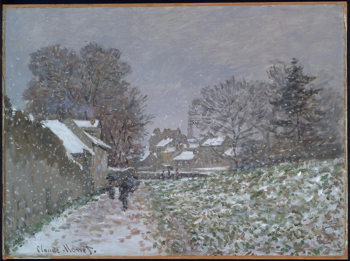 클로드 모네, Snow at Argenteuil.jpg