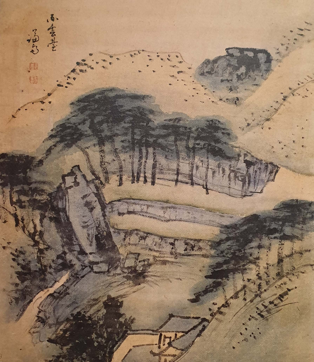 필운대(정선 간송미술관).jpg