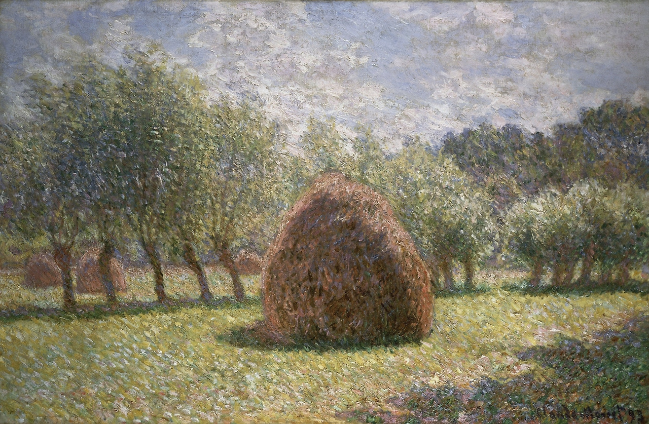 Claude Monet, Haystacks in Giverny, Oil on canvas, 1893, Private Collection.jpg