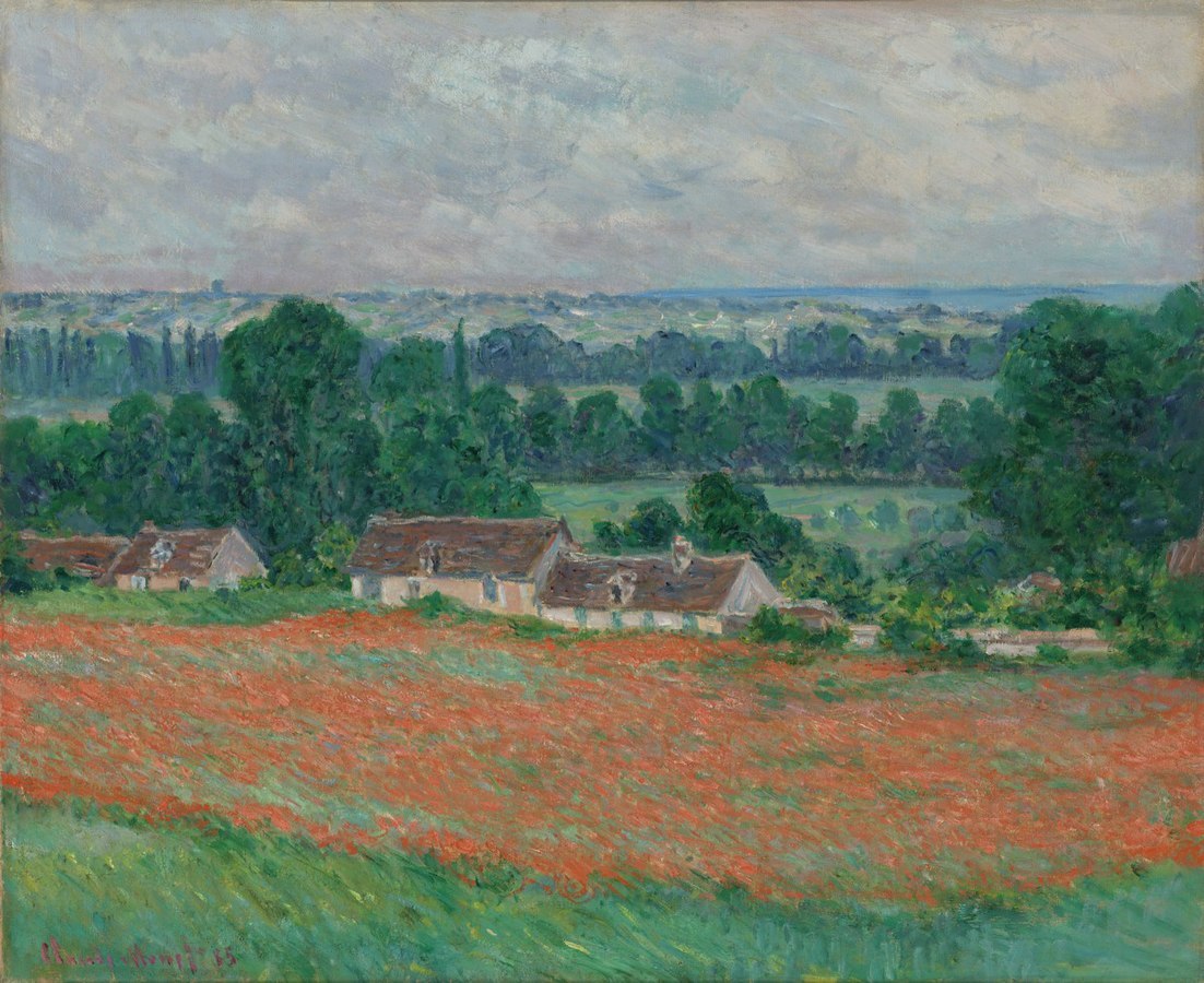 클로드 모네, Field of Poppies, Giverny.jpg