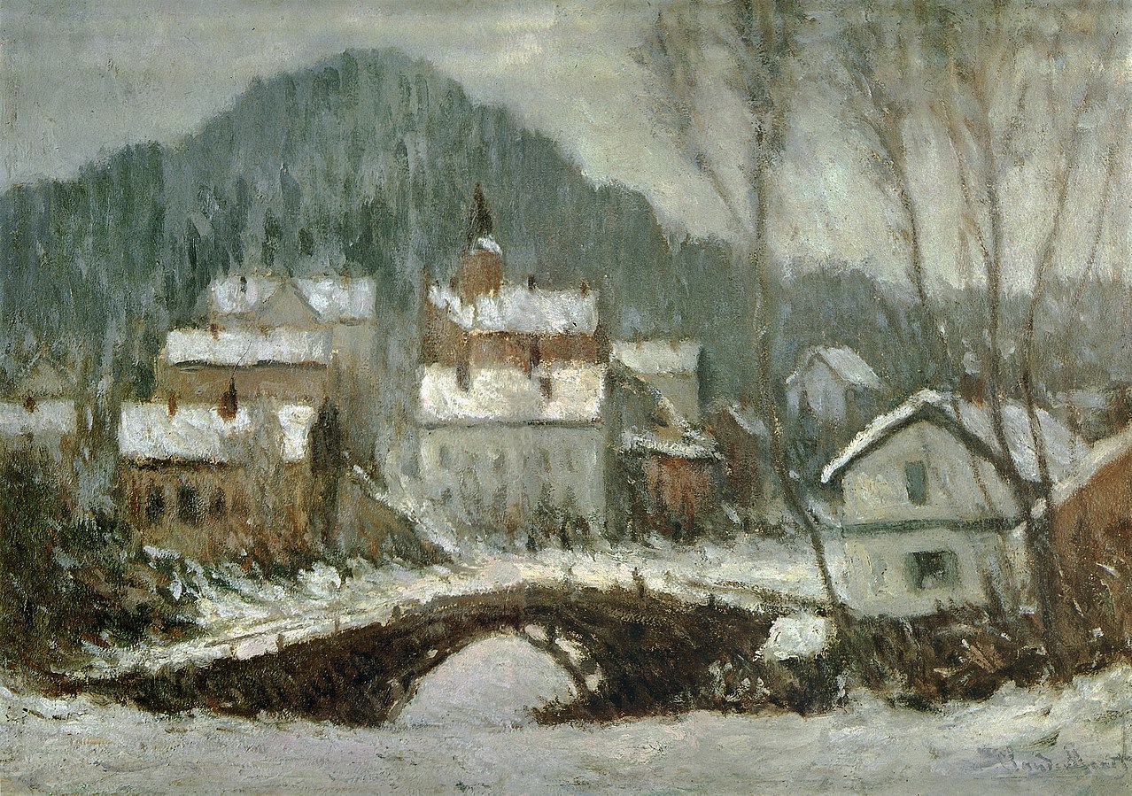 클로드 모네, Village de Sandviken.jpg