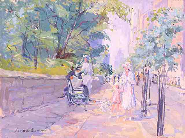Harriette Bowdoin(1880-1947), Central Park West, 1930.jpg
