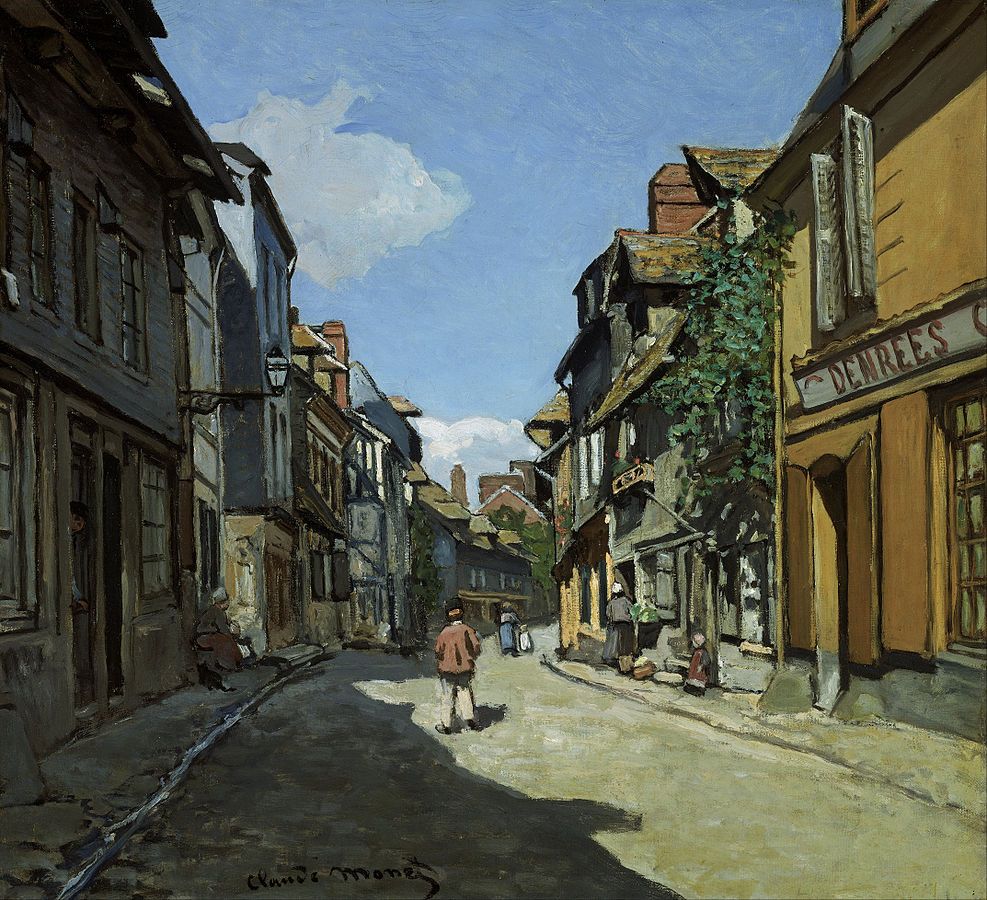클로드 모네, Rue de la Bavole, Honfleur.jpg