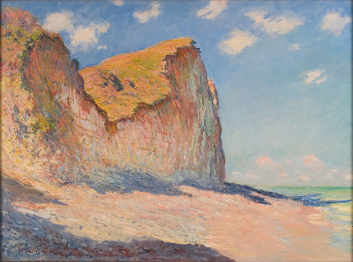 클로드 모네, Cliffs near Pourville.jpg