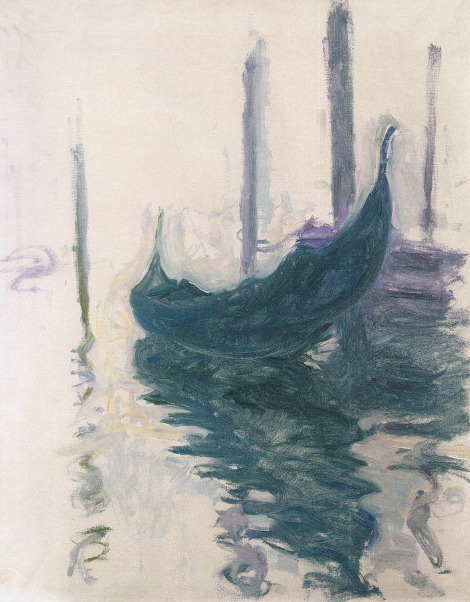 클로드 모네, Gondola in Venice.jpg