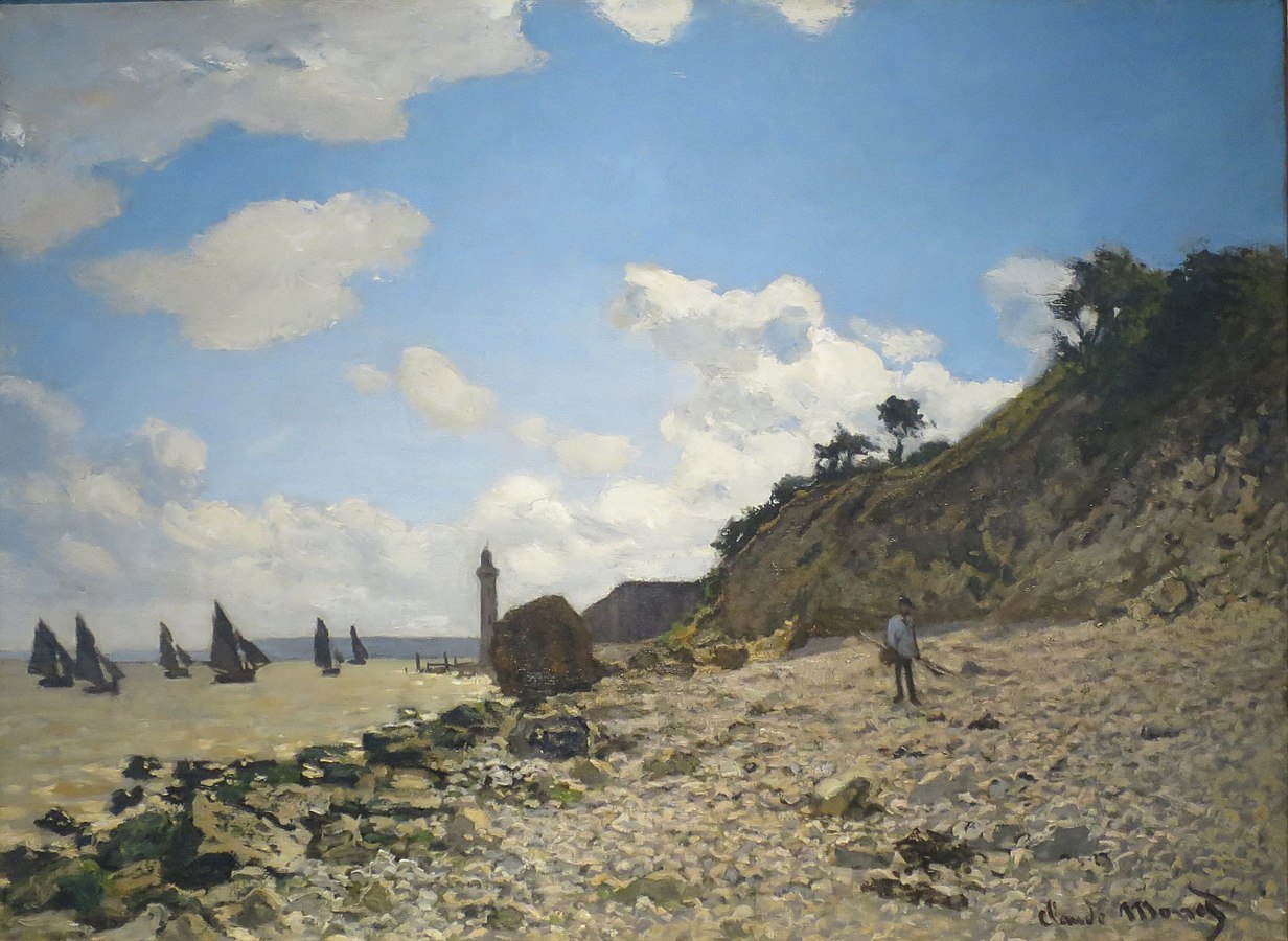 클로드 모네, The Beach at Honfleur.jpg