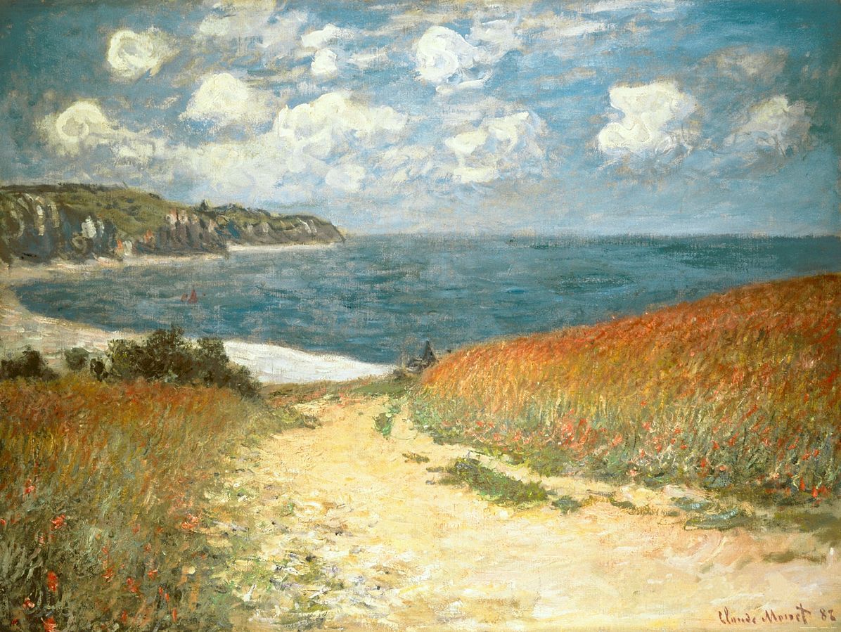 클로드 모네, Path in the Wheat at Pourville.jpg