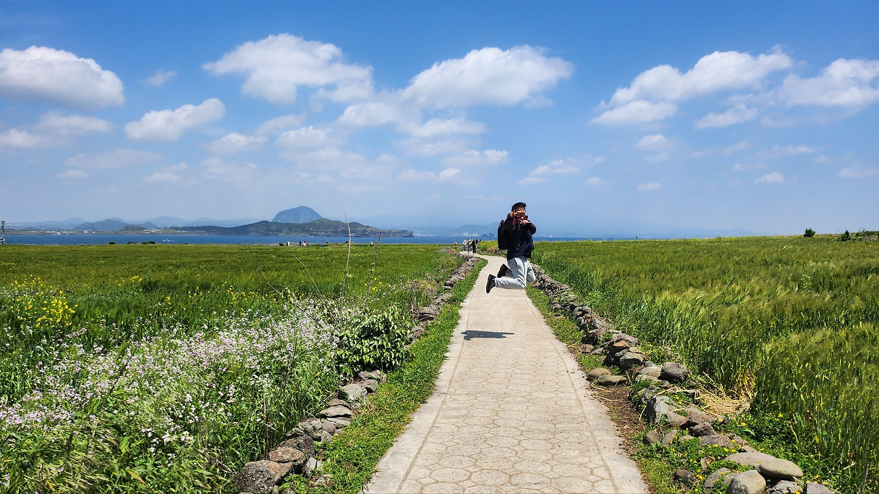 올레길 걷다가 점프.jpg