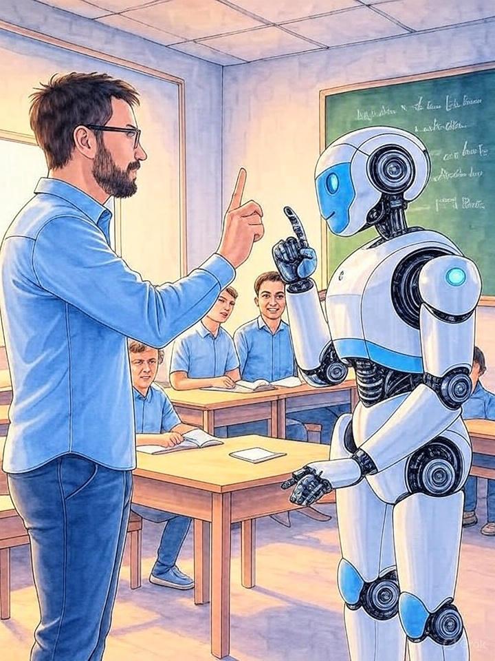 인간 교사와 로봇교사.jpg