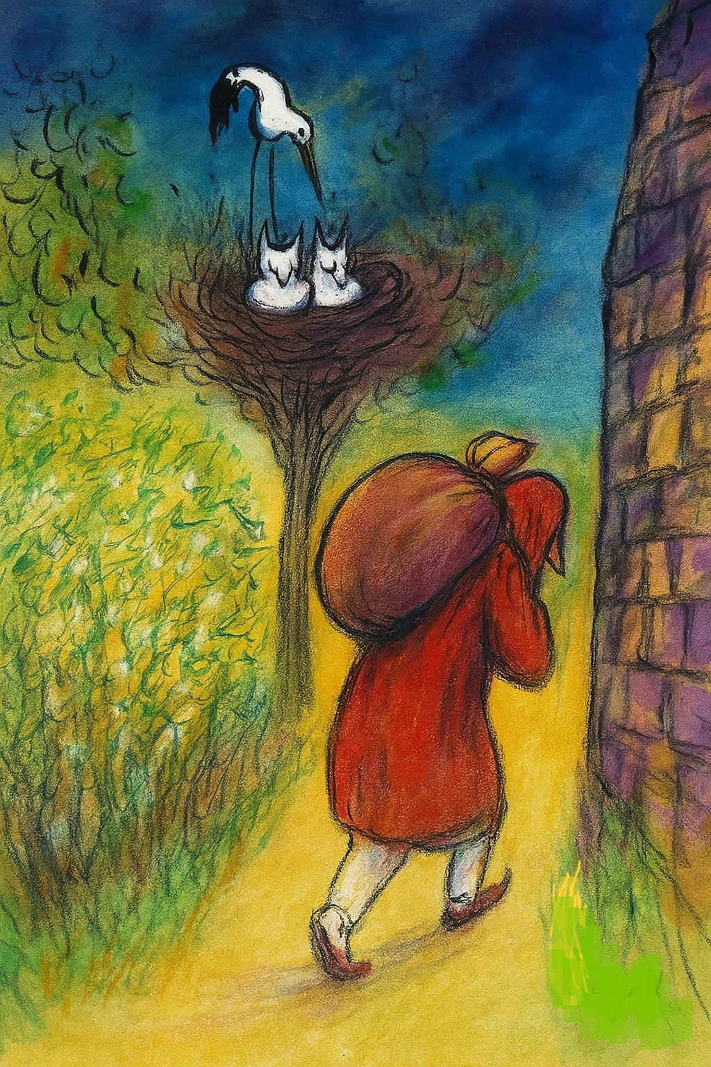 3-3 좁은 길을 걷는 순례자.jpg