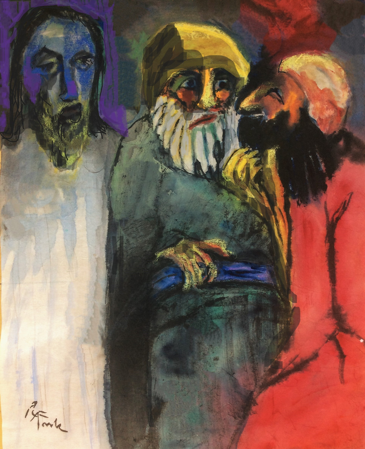 17-5 Jesus Talking to Two People on the Road to Emmaus (2022).jpg