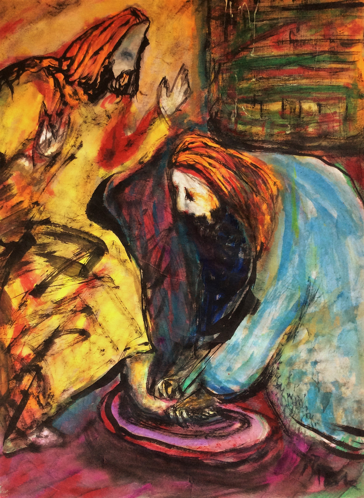 제자의 발을 씻는 예수.jpg