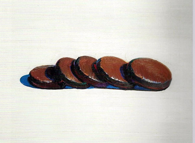 1989, Five Chocolate Cookies.jpg