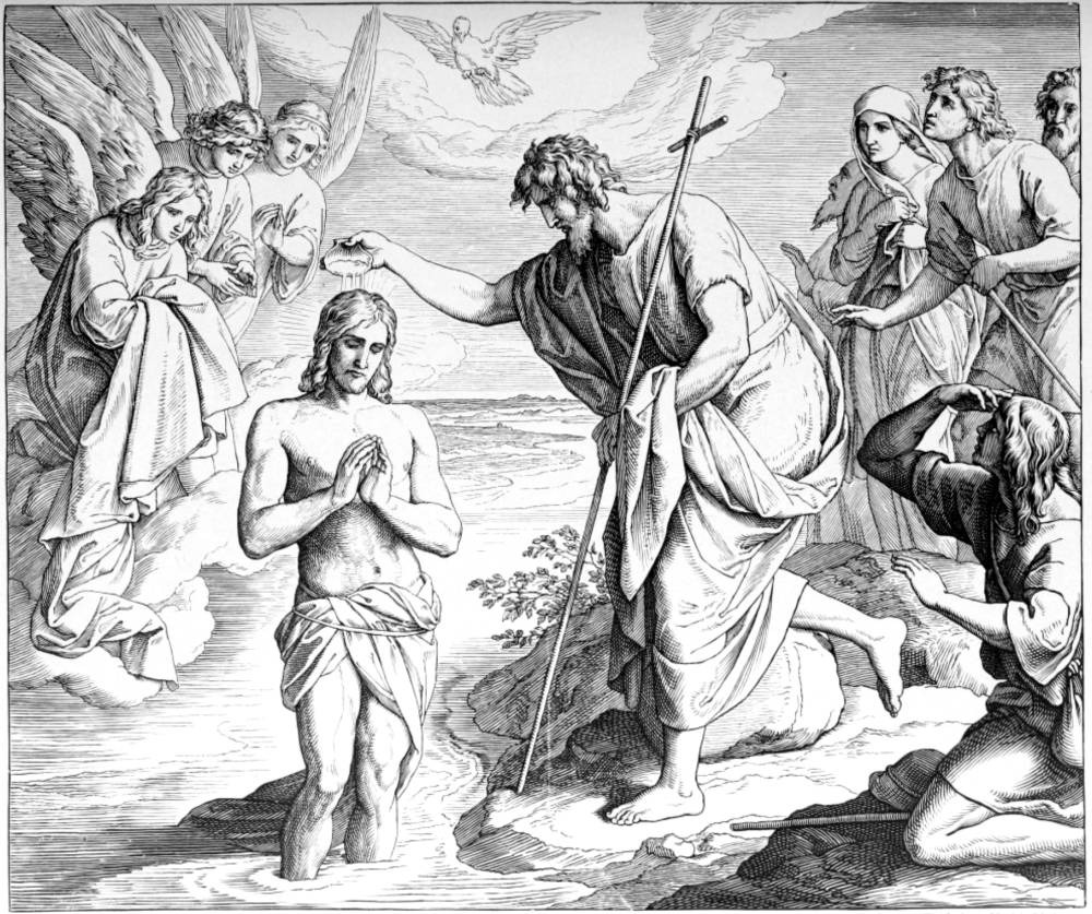 그리스도의 세례, Julius Schnorr von Carolsfeld. Steinberg.jpg