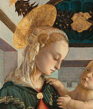 603px-Botticelli_-_Madonna_and_Child_with_Angels_(Kress,_Washington).jpg