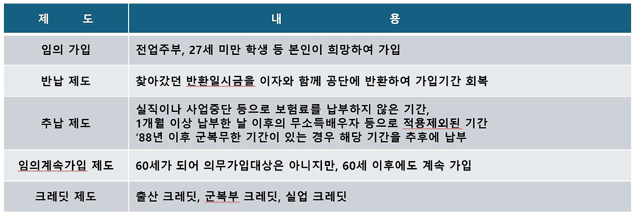 연금수령액을 늘려주는 주요 제도.jpg