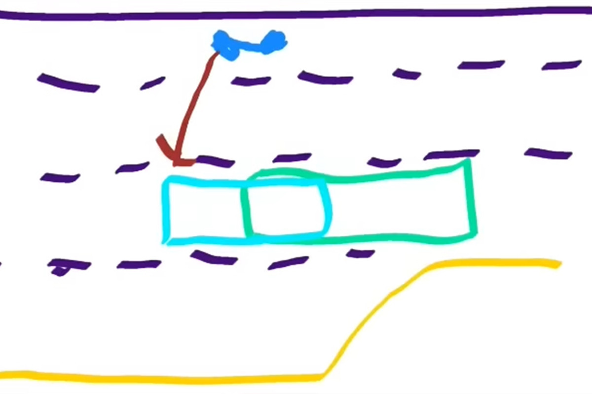 6_당시 상황을 설명한 약도_유튜브 채널 '한문철 TV'.jpg