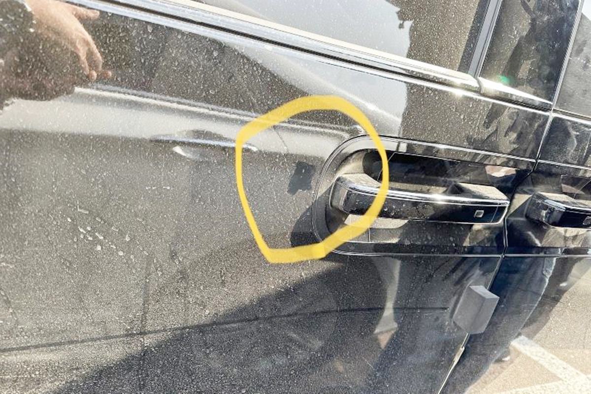 측면 문콕에 대인접수를 요구한 사례 사진 출처 = '보배드림'.jpg