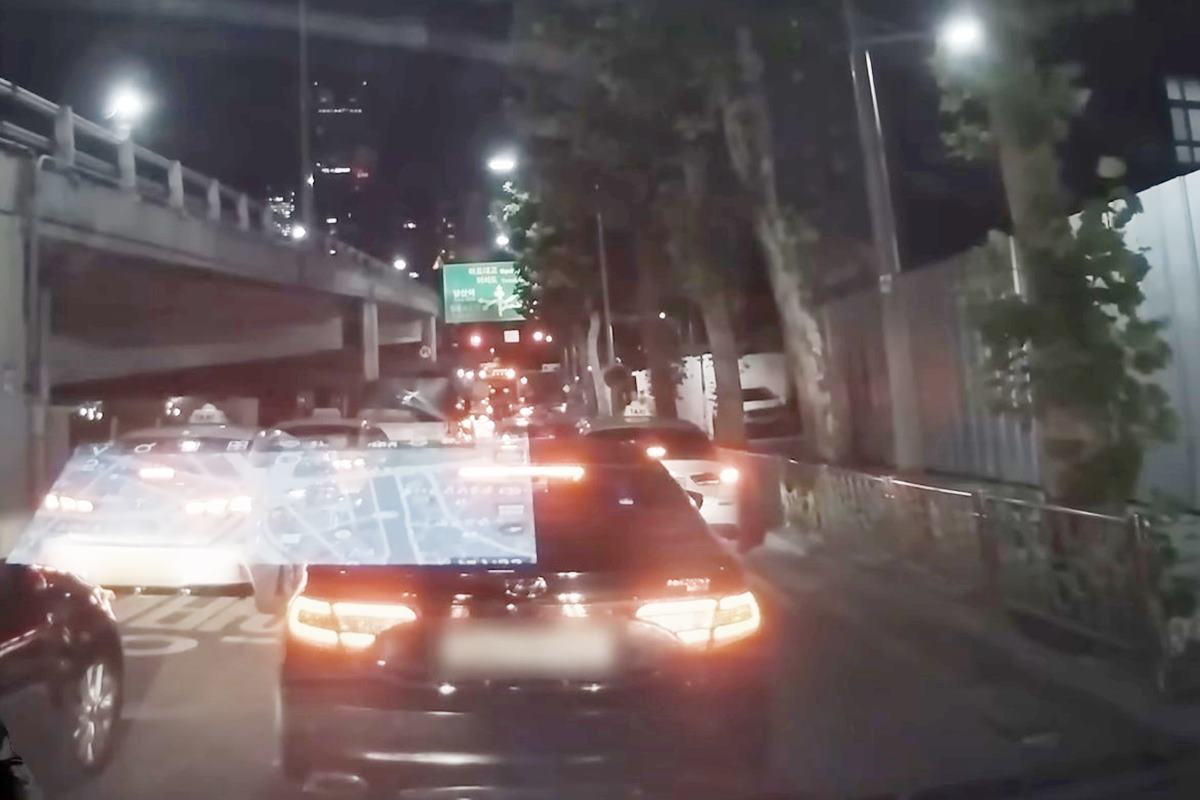 엠뷸런스를 막다 검찰 송치된 사건 사진 출처 = Youtube '한문철TV'.jpg