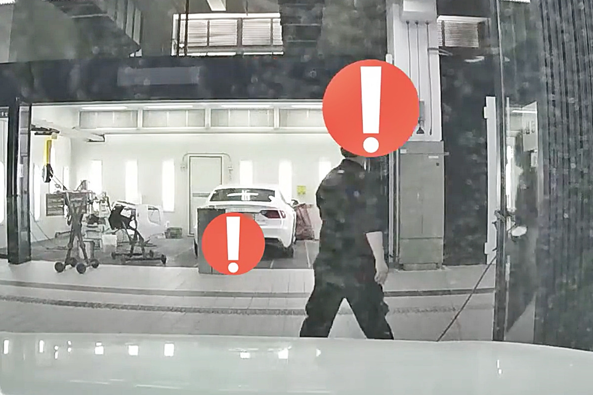 5_서비스센터 직원 블랙박스 영상_'보배드림'.jpg