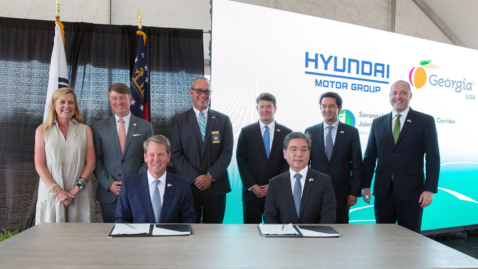 현대자동차 조지아에 전기차 라인을 설립하는 현대자동차.jpg