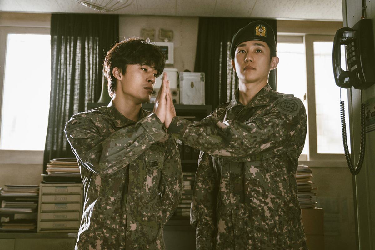 D.P.에 출연한 정해인 사진 출처 = '넷플릭스'.jpg