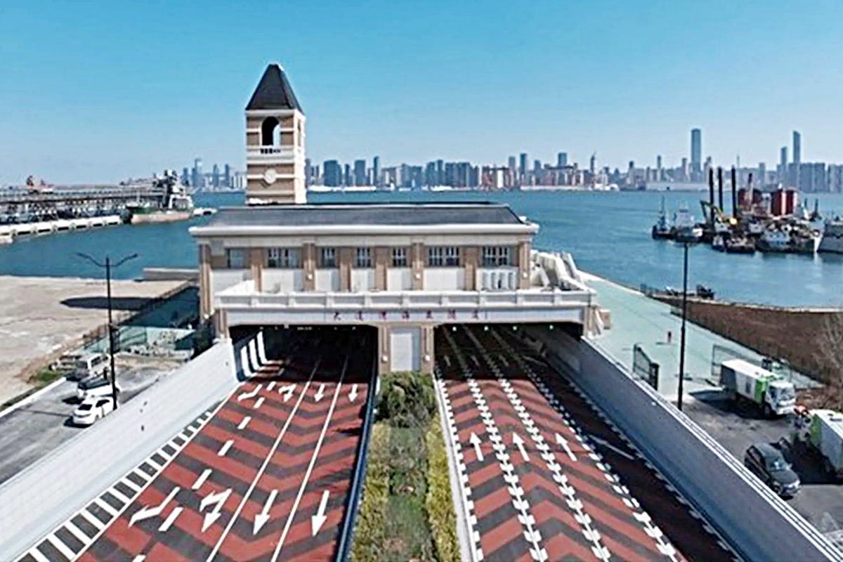 다롄 해저 터널 사진 출처 = 'Railly News.jpg