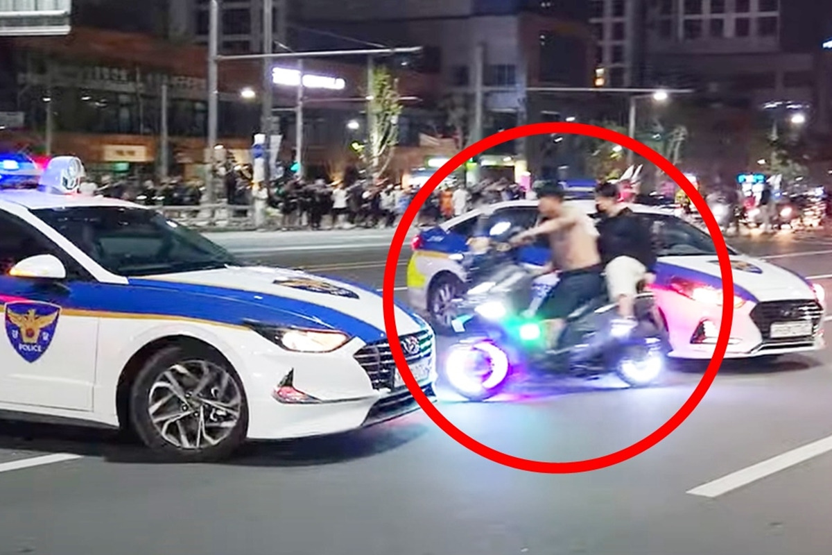 4_경찰 조롱하는 폭주족_유튜브 채널 '할짓없는 채널'.jpg