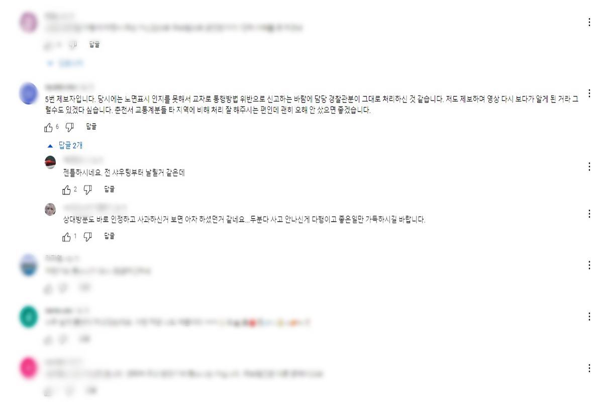 댓글에 직접 등판한 제보자 Youtube 그것이 블랙박스.jpg