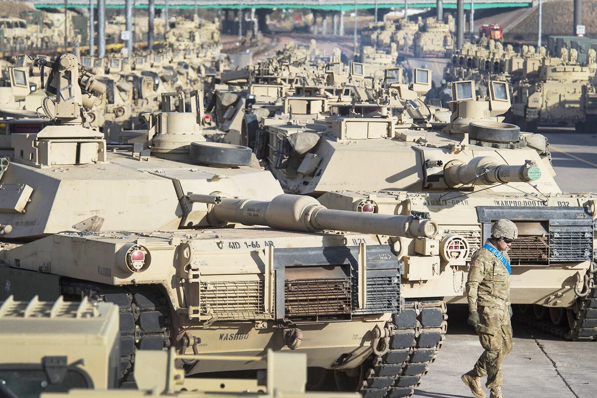 우크라이나로 보내질 에이브람스 전차 사진 출처 = 'The Times of Israel.jpg