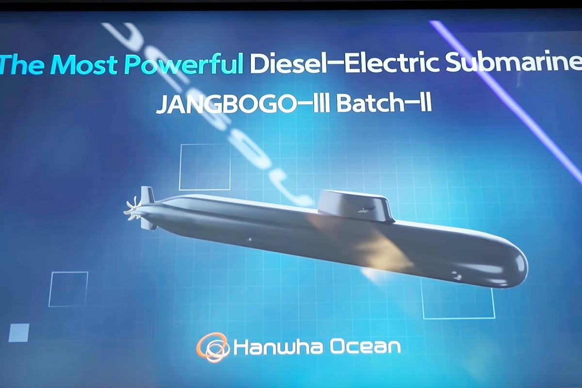 한화오션이 공개한 KSS-3 잠수함 사진 출처 = 'Naval News'.jpg