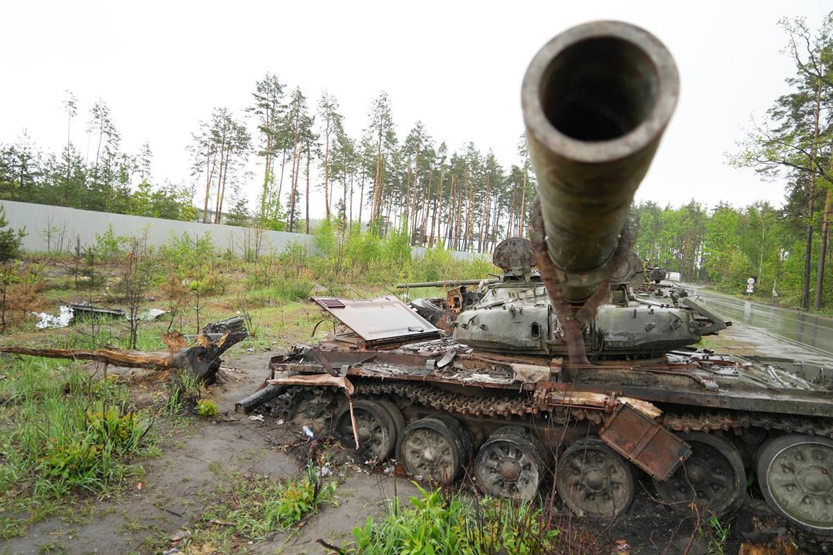 파괴된 전차 사진 출처 = '인디펜던트'.jpg