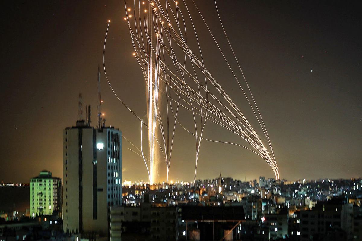 이스라엘의 아이언 돔 사진 출처 = 'Telegraph'.jpg