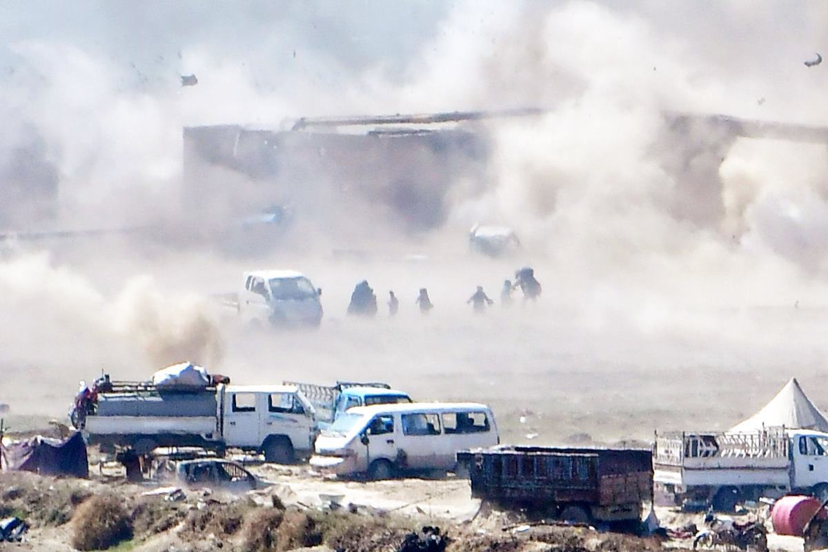 시리아에서 이루어진 미군의 폭격 작전 뉴욕 타임즈.jpg