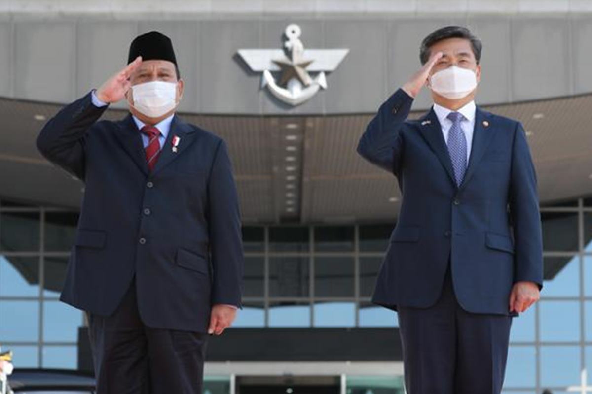 한국을 방문한 인도네시아 국방부장관.jpg