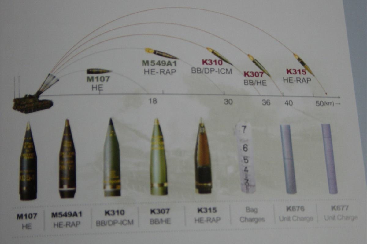 각 포탄에 따른 K-9의 사정거리 클리앙.jpg