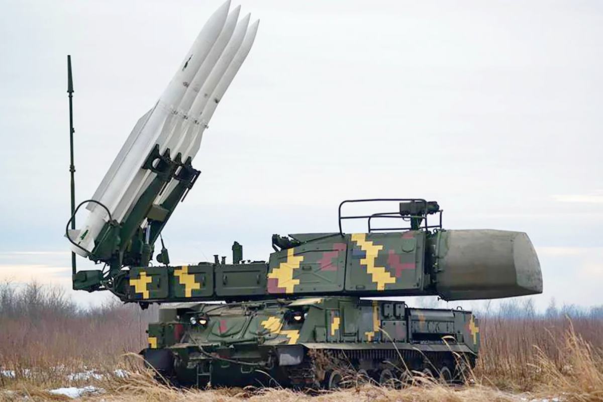 우크라이나의 지상 발사형 대공 미사일 사진 출처 = 'The Drive'.jpg