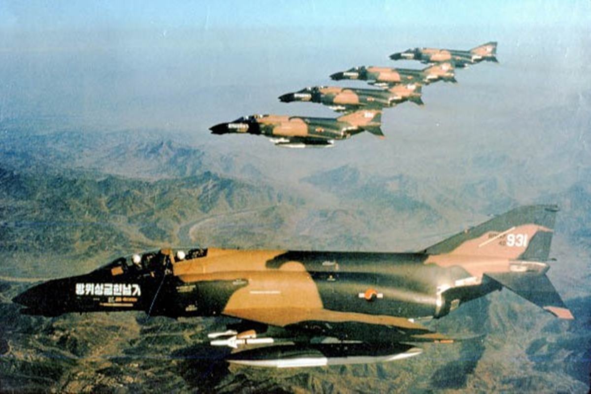 1968년에 도입된 F-4D 기체 유용원의 무기사전.jpg