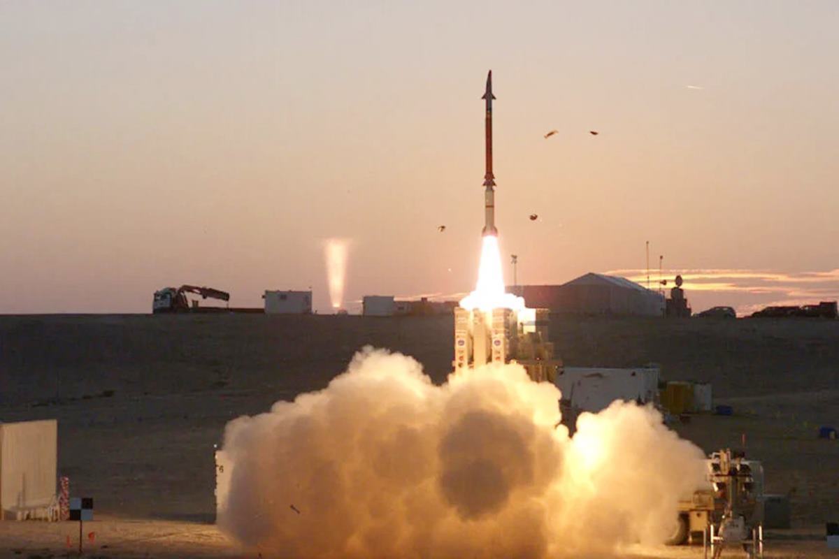 테스트를 진행 중인 다비드 슬링 시스템 사진 출처 = 'DVDS'.jpg